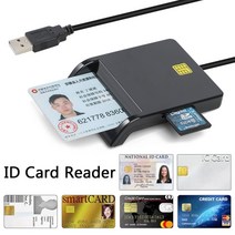 리더기 1pc 미니 usb 스마트 sim tf sd 카드 리더 dnie atm cac