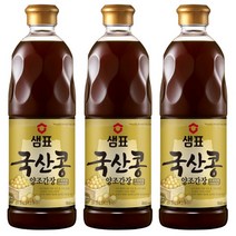 샘표 국산콩 간장（프리미엄）860ml x 3