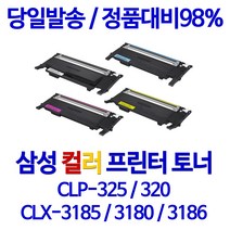 삼성전자 CLT-K407S CLX-3185FW CLX-3185WK CLX-3185K CLP-325k 비정품토너, (1000-1500매용) CLT-M407S 맞교환 빨강, 1개