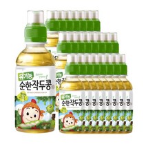 [웅진식품] 유기농 순한 작두콩차 200ml x 24페트, 상세 설명 참조