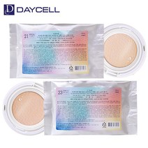 데이셀 디 아트셀 오로라 진주 텐션 쿠션 브라이트닝 이펙트 16g(리필)/2종 택 1, 2. 리필 23호 베이지