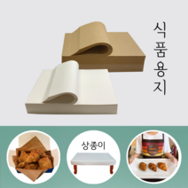 [정담팩] 크라프트지 50g 식품용지 포장지 2절 100매 4절 200매 8절 400매 등 베이커리 종이트레이 포장속지, 크라프트지 50g (양면), 2절(60*90cm) 100매