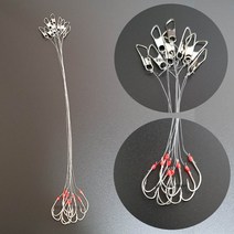 국산 원터치 세이코 묶음바늘 원투채비 소품, 16호