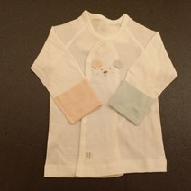 해피랜드 여름세일~보들 보들 야들 야들 아기피부만큼 보드란 무형광 천연모달소재 배냇저고리~깨끗한 컬러감이 우리 아가 더욱 이쁘게_pt
