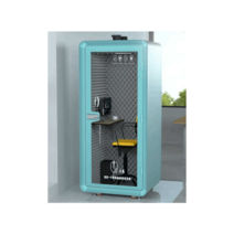 피아노방음 부스 마이크 방음벽 흡음재 스터디룸 셀프, 화이트 130x120x220