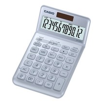 카시오 컬러 계산기 JW-200SC, 블루, 1개
