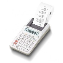 CASIO Casio 프린터 계산기 핸디 타입 12자리 HR-8RC-WE, 1개, 상품명참조