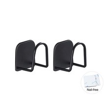주방 스테인리스강 스폰지 홀더 자가 접착 싱크대 배수 건조 랙 싱크 보관 액세서리, [06] 2pcs