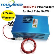 CO2 레이저 조각 및 절단기용 100W RECI Co2 튜브 전원 공급 장치 DY13, 02 220V