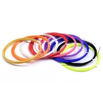 배드민턴 거트 스트링 bg65 배드민턴 스트링 라인 배드민턴 트레이닝 라켓 스트링 배드민턴 라켓 라인 랜덤 컬러, 무작위의