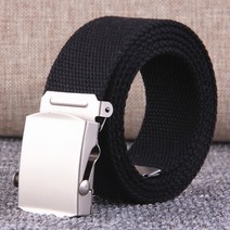 DFMEI.밀리터리 캔버스 벨트원 군버튼 남성 아웃도어 벨트 캐주얼 팬츠