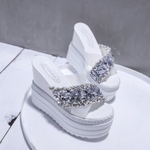 2022 여름 여성화 샌들 웨지힐 12CM 굽