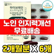 노인 인지력 개선 영양제 혈행 혈액 순환 개선제 PS 뇌 건강 기억력 은행잎추출물 대두레시틴 수험생 공시생 포스파티딜세린 포스타딜세린 뇌에좋은 머리 가억력좋아지는법 징코 음식 추천