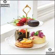 생일케잌스탠드 고급 출장 뷔페 사용 금장 파티 플레이트 돌잔치접시