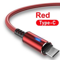 USB c형 고속 충전 와이어 3A 마이크로 케이블 샤오미 mi10 레드미 노트 10 프로 휴대폰용, 05 Type c Red_03 2m