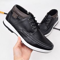 남자 하이탑 겨울 골프화 발목 운동화 2color