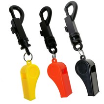서핑 Eemergency survival whistle 캠핑 용 스냅 후크 카약 낚시 수영 보트, Black 6pc