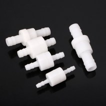 배관 펌프 플라스틱 단방향 비복귀 물 인라인 유체 체크 밸브 연료 가스 액체용 3mm/4mm / 8mm 10mm/, 03 8mm