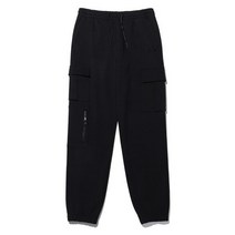 UFC SPORT 유에프씨 스포츠 밴딩 카고 조거 팬츠 블랙 U1LPT3131BK