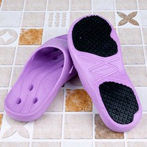[센스풋] 미끄럼방지 논슬립 욕실화 SW-021/슬리퍼/3가지색상, COLOR:퍼플|SIZE:S:(240~250)