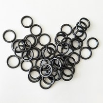 OC1282 실리콘오링 고무링 패킹 바킹 오일링 10종낱개, 1개