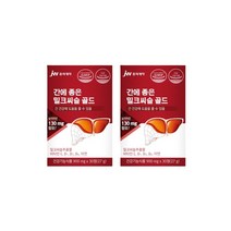 JW중외제약 간에 좋은 밀크씨슬 골드, 30정, 2개입