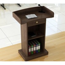 필경대 단상 강의대 교탁 강연대 사회자 학교 교단 발언대 학원 교회 테이블, E. 필경대 월넛(수납함 A)