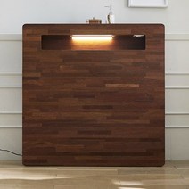 리지트 멀바우 원목 맞춤 주문제작 수납 LED 조명 침대 머리 헤드보드, 3.슈퍼싱글 플러스(W1200) 헤드보드