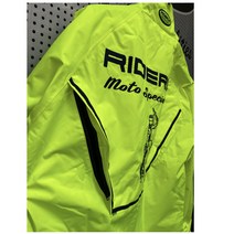 아라이 신제품 라이드런 바람막이 오토바이 자켓, 2XL, 네온