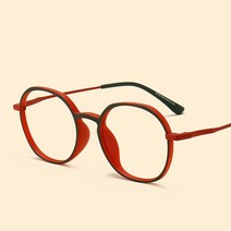 특이한안경테 둥근 동글이 일본 레트로 작은 뿔테 김구 안경