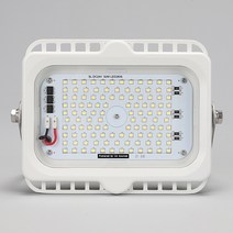 선박용 저온창고 LED 투광기 투광등 방수등급 IPX8 50W 6500K 주광색, 1개