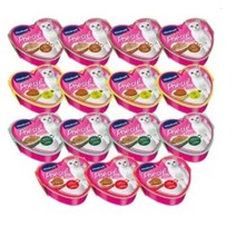 비타크래프트 성묘용 포에시 하트캔 고양이 주식 파우치 뉴버전 콤보팩 85g x 15p 세트, 2세트