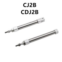 CJ2B SMC 타입 미니 스테인레스 스틸 공압 실린더 복동 소형 싱글 로드 에어, 11 60mm Stroke_04 CDJ2B16