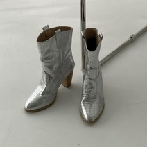 조이슈 블레스 크랙 우드 웨스턴 부츠 힐