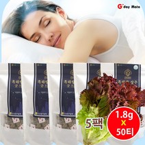 잠안올때 잠잘오는법 불면증 숙면 수면유도제 숙면에좋은차 불면증차 잠을자도피곤 잠을못잘때 흑하랑 굿 드림티 15T 50T 무농약 유기농 100% 흑하랑 상추 [그다이마잇], 1.8g, 250팩