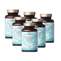 비타코스트 시너지 천연 비타민 미네랄 포도씨 엘더베리 K2 맨 원스데일리 멀티비타민 72정 Vitacost Synergy Men MultiVitamin, 6개