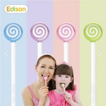 혀클리너사용법 유아입냄새 원인 혀백태제거 사탕 아기 혓바닥닦기, 그린