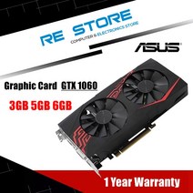 그래픽카드 중고 ASUS 그래픽 카드 GTX 1060 3GB 5GB 6GB 비디오 카드 GPU, 3. GTX 1060 6GB