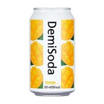 동아오츠카 데미소다 망고 350ml CAN 24입 1박스 팬트리 탕비실 편의점 하이볼 달콤한 캠핑준비물 1세트
