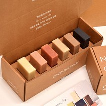 하본 천연 클렌징바 셋트 100g 6개, 1개