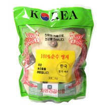 케이웰니스 국산 특품 영지버섯 1kg 전통 건강 한방 차 재료 가격, 단품