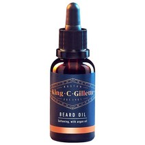 King C Gillette 비어드 오일 아르간 호호바 아보카도 마카다미아 아몬드오일, Beard Oil