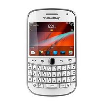 언락폰 블렉베리 9900 WCDMA 3G QWERTY 키보드 8GB ROM 5MP 블루투스 와이파이 중고 핸드폰, 01 Simple set, 01 WHITE