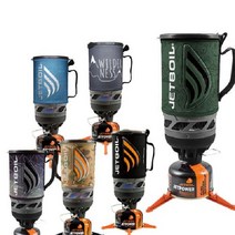 JETBOIL 가스 카트리지 스토브 FLASH 버너 히터 단일 캠핑 야외, 야생(WLD), 1개