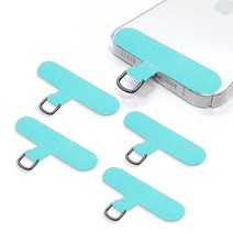 네츄럴파크 스마트폰 코튼 태그홀더 5P 손목 스트랩 걸이 줄 행온택, 12. 코튼 태그홀더-파스텔민트 5P, 5개