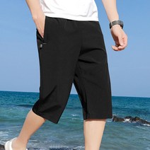 선빛 베드 7부 반바지 데일리 캐주얼 여름 남성 팬츠