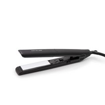 코리올리스 C1 플랫 아이언 헤어 스트레이트너 전문 티타늄 플레이트 온도 조절 여행용 케이스(클래식 블랙 에디션), 클래식 블랙 에디션