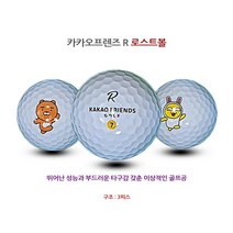 카카오로스트볼 B+급골프공 16알묶음 가성비 초보골퍼 상급 중급 아마추어 흰볼