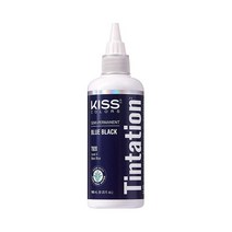 [정품] Kiss Tintation 반영구 헤어 컬러 트리트먼트 148ml (US 5액량, Blue Black