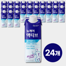 뉴케어 액티브 골든밸런스 단백질음료 뼈 근육 건강, 24개, 200ml